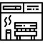 Bar-tabac icône logo