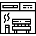 Bar-tabac icône logo