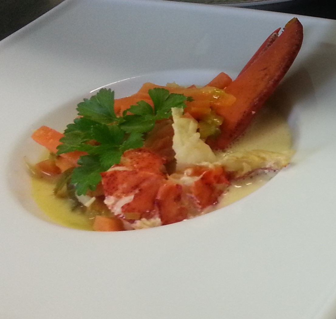 Repas entre amis cuisine la Charrette